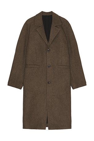 Nicko Melange Wool Coat Les Deux