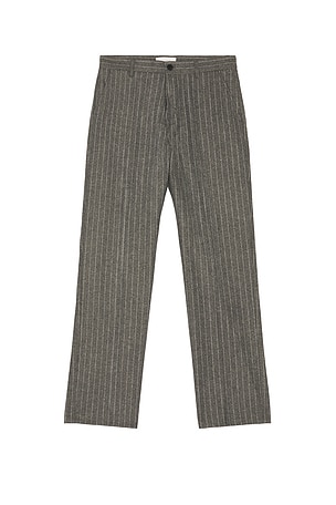Como Pinstripe Mouline Slacks Les Deux
