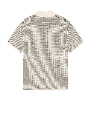 Les Deux Easton Knitted Shirt in Grey