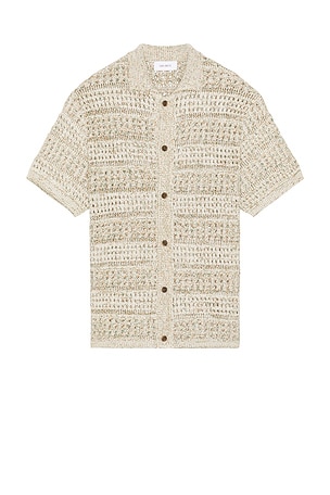 Elvin Structure Knitted Shirt Les Deux