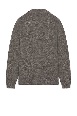 Les Deux Billy Mouline Knitted Polo in Black