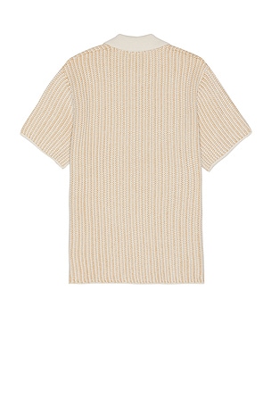 Les Deux Easton Knitted Shirt in Nude