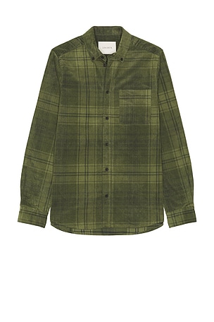 Kash Check Corduroy Shirt Les Deux