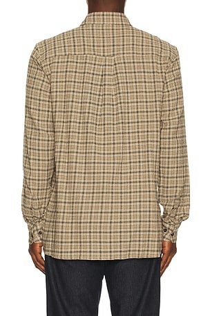 Les Deux John Check Shirt in Brown