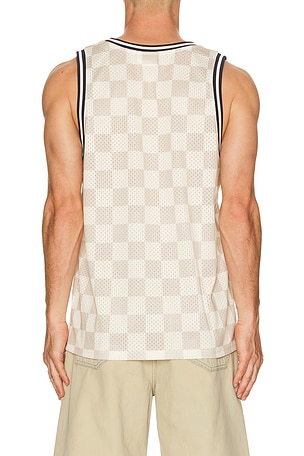 Les Deux Silas Mesh Tank Top in Cream