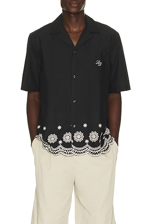 Border Embroidery Shirt Les Deux
