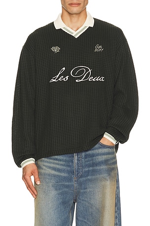 Waffle Long Sleeve Football Jersey Les Deux
