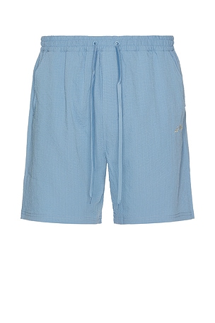 Stan Seersucker Swim Shorts Les Deux