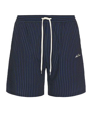 Stan Stripe Seersucker Swim Shorts Les Deux