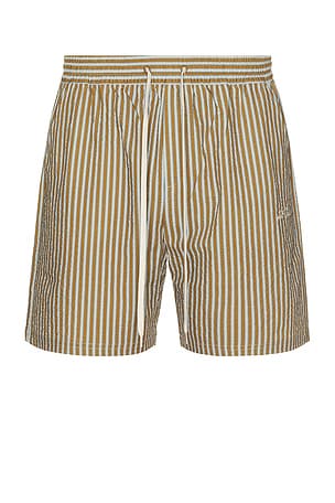 Stan Stripe Seersucker Swim Shorts Les Deux