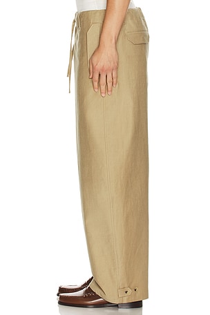 Le17Septembre Parachute Pants in Beige. Size 52. Also