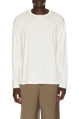 Wool Blend Long Sleeve Tee Shirt Le17Septembre