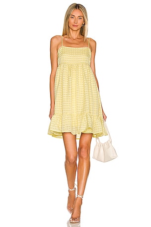 Line & Dot Erin Mini Dress in Yellow Multi | REVOLVE
