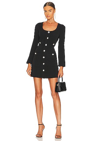 Alexis Mini Dress Line & Dot
