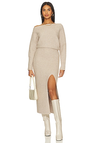 Alta Sweater Dress Line & Dot