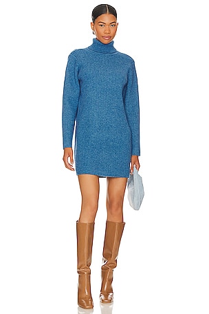 Barton Mini Sweater Dress Line & Dot