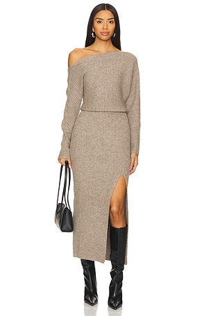 Alta Sweater Dress Line & Dot