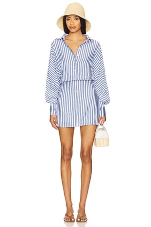 Noah Shirt Dress Line & Dot