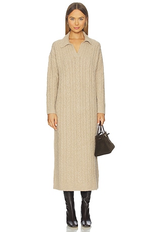 Emila Maxi Dress Line & Dot