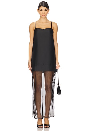 Isabeau Maxi Dress Line & Dot