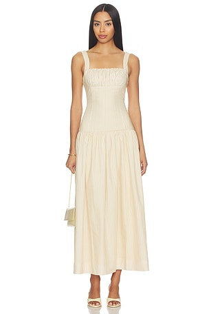 Noemi Maxi Dress Line & Dot