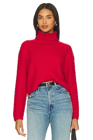 Scarlet Sweater Line & Dot