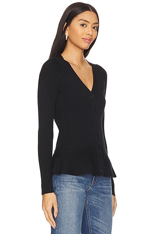 Line & Dot Brook Cardigan in Black