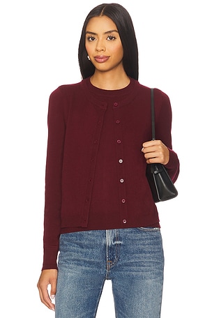 Ayla Double Layered Sweater Line & Dot