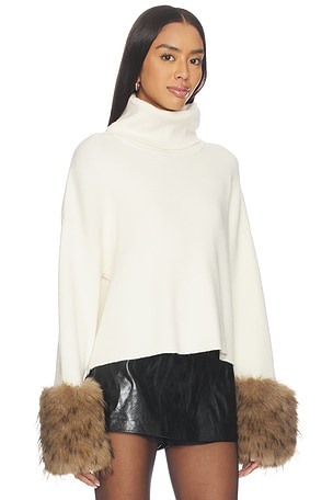 Line & Dot Hadley Sweater in Cream