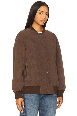 Line & Dot Alfie Jacket in Brown