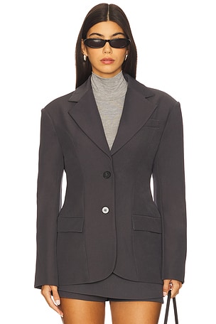 Ida Hourglass Blazer Line & Dot