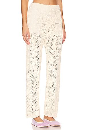 Line & Dot Poppie Pants in Beige