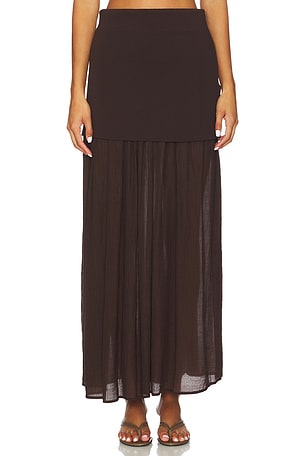Rhone Mix-media Skirt Line & Dot