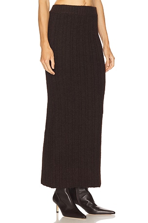 Line & Dot Ophelie Skirt in Chocolate