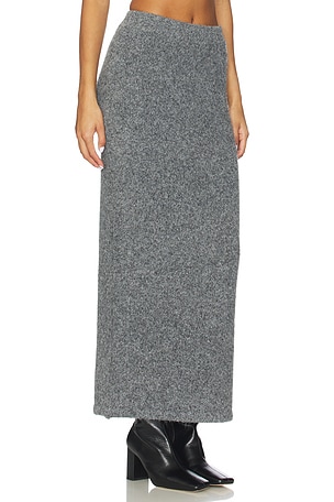 Line & Dot Sonora Sweater Skirt in Charcoal