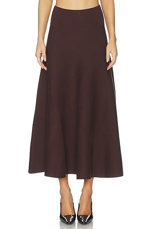 Kingston Knit Sweater Skirt Line & Dot