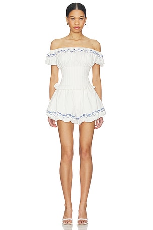 Oia Romper Line & Dot