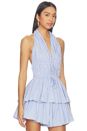 Lene & Dot Eleni Top en Bleu