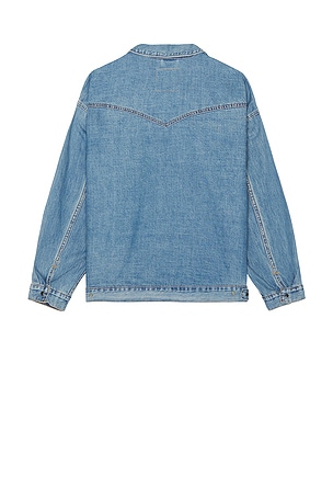 LEVI'S The Western Trucker Jacket in Blue