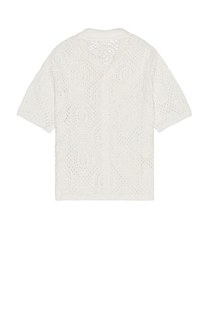 LEVI'S CHEMISE CAMP SWEATER in Cream
