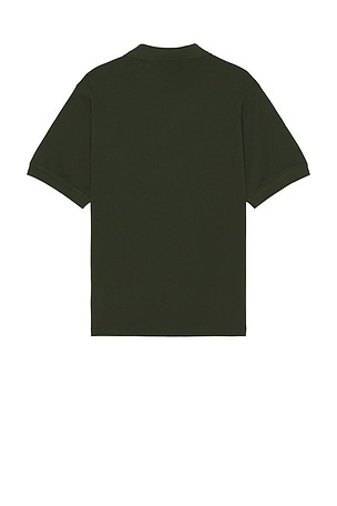 LEVI'S Zip Polo Shirt in Green