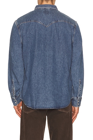 LEVI'S Barstow Western Standard Shirt in Blue