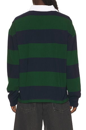 LEVI'S Hudson Boxy Rugby in Navy,Green