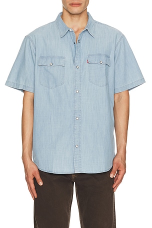 Short Sleeve Relaxed Fit Western Shirt LEVI'S