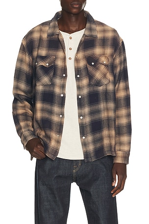 Boxy Western Long Sleeve Shirt LEVI'S