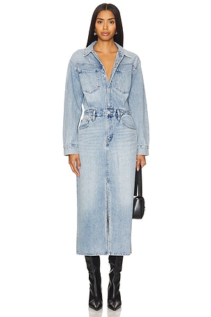 ROBE MIDI EN DENIM WESTERN LEVI'S