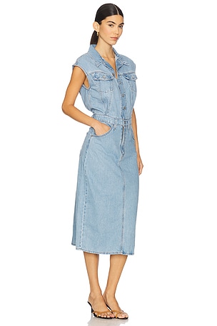 LEVI'S Iconic Sleeveless Dress in Blue