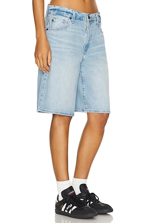 LEVI'S Baggy Dad Jort in Denim-Light