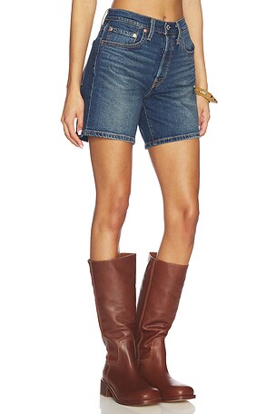 LEVI'S 501 Mid Thigh Short in Blue