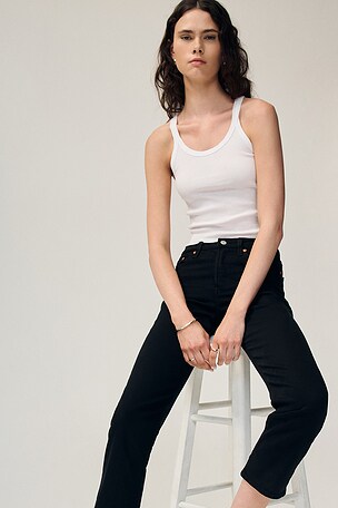 Wedgie Straight Ankle Jeans LEVI'S